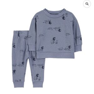 Carter's Child of Mine Baby Boy Outfit Set, 2-Piece, Sizes 0/3 and 12 M (14)